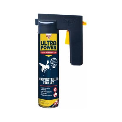 Zero In Wasp Nest Killer Foam Jet 600ML Trigger Aerosol