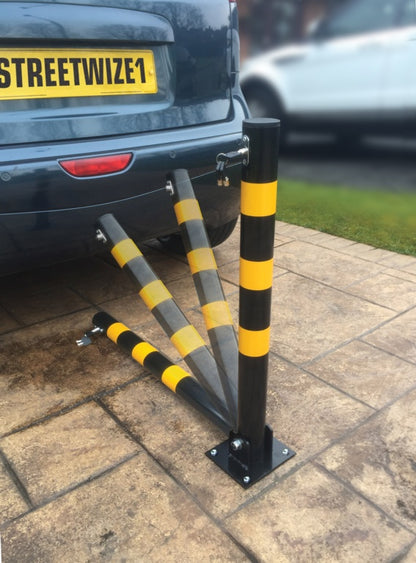 Streetwize Parking Post Round Tube