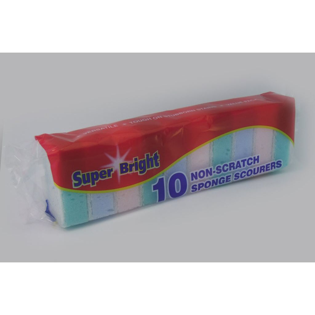 Superbright Non Scratch Sponge Scourers