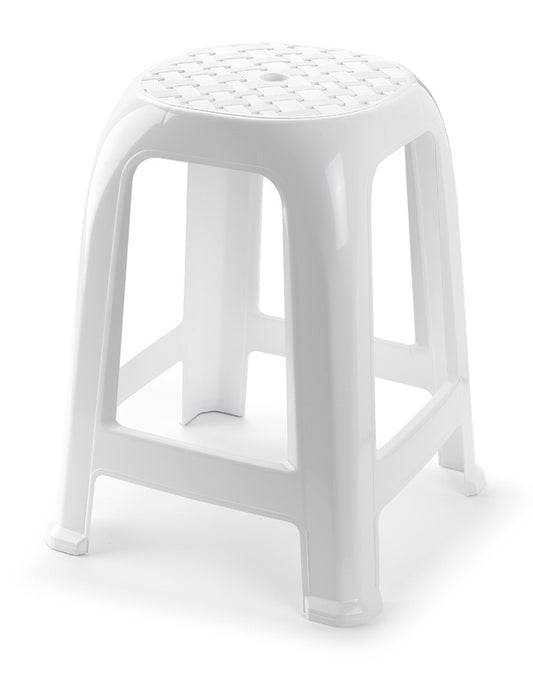 Tabouret blanc Plasticforte