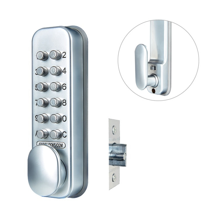 Codelocks Easy Code Mechanical Deadlock Silver