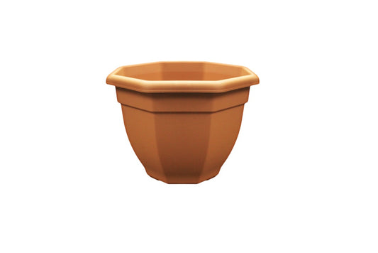 Winchester Octagonal Bellpot – 25cm Terracotta