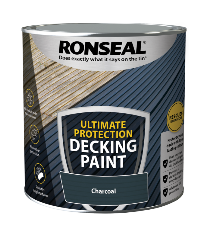 Ronseal Ultimate Protection Decking Paint 2.5L Charcoal