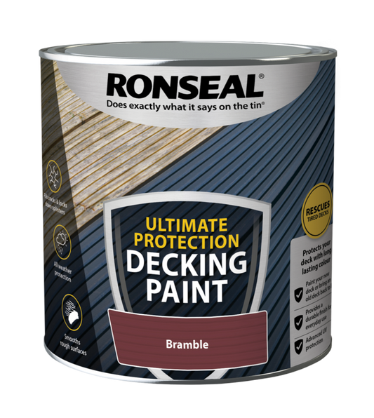 Ronseal Ultimate Protection Decking Paint 2.5L Bramble