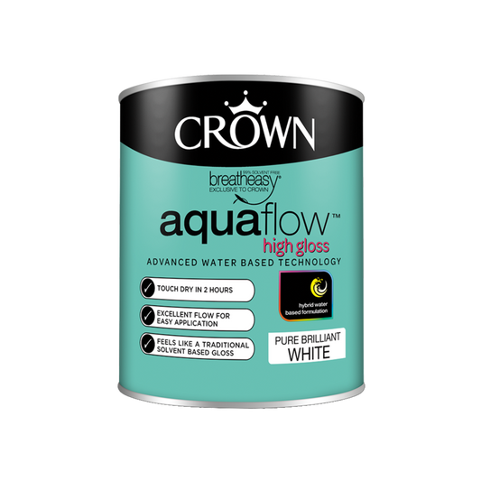 Crown Aquaflow Gloss 750ml