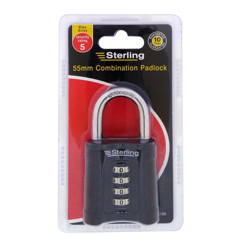 Sterling Heavy Duty Combination Padlock