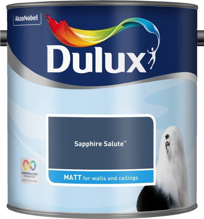 Saludo Dulux Mate 2.5L Zafiro