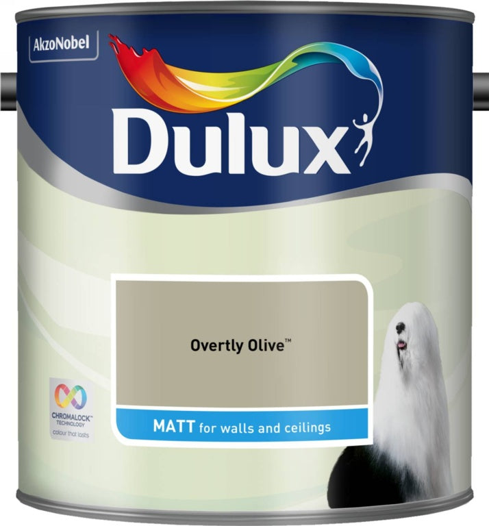 Dulux Matt 2,5L Ouvertement Olive