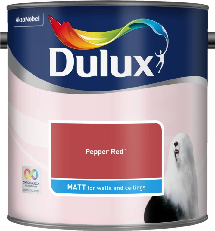 Dulux Mate 2.5L Rojo Pimienta