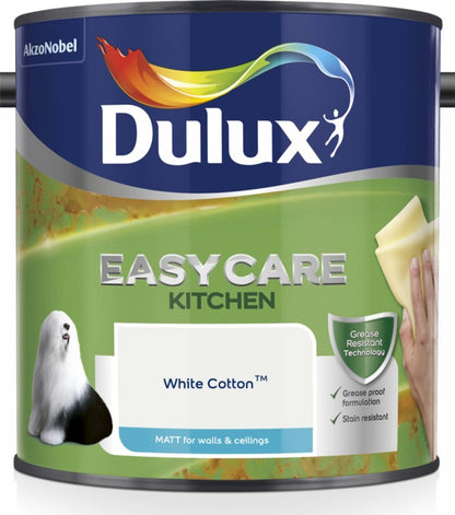 Dulux Easycare Cocina Mate 2,5L Blanco Algodón