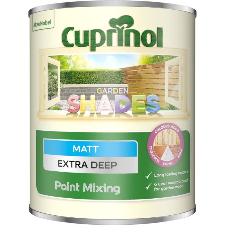 Cuprinol Garden Shades Extra Deep Matt Paint Mixing