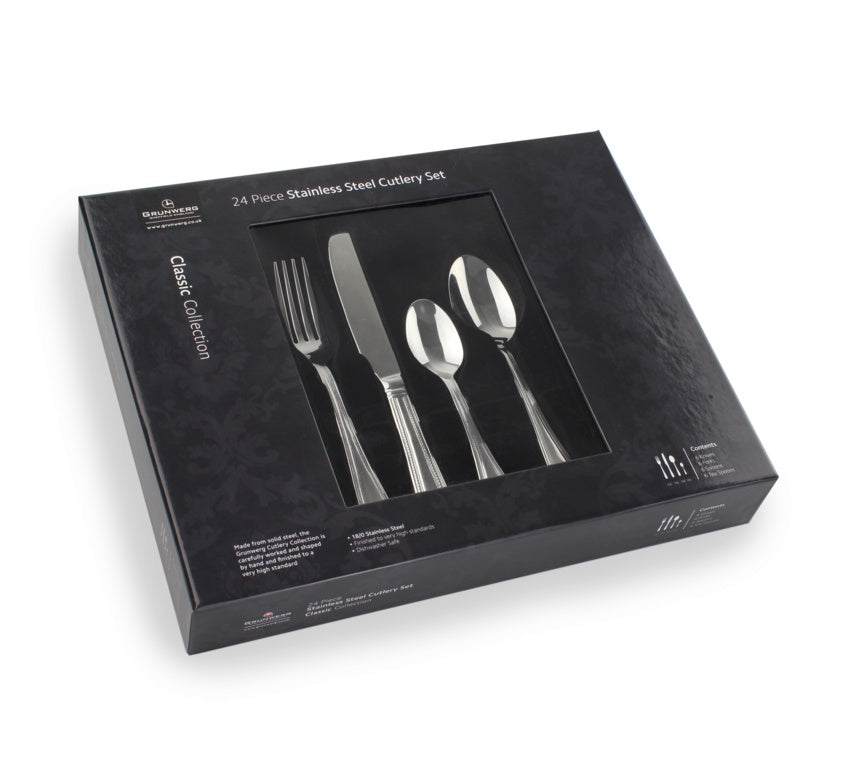 Grunwerg 24 Piece Cutlery Set