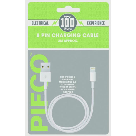 Pifco 8 Pin Charging Cable 2m