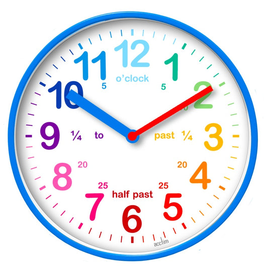 Acctim Wickford Kids Time Teach Clock 20cm