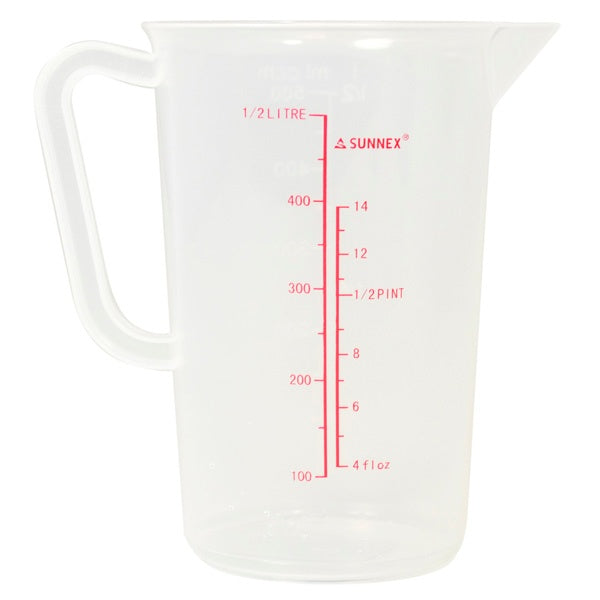 Sunnex Polypropylene Clear Measuring Jug