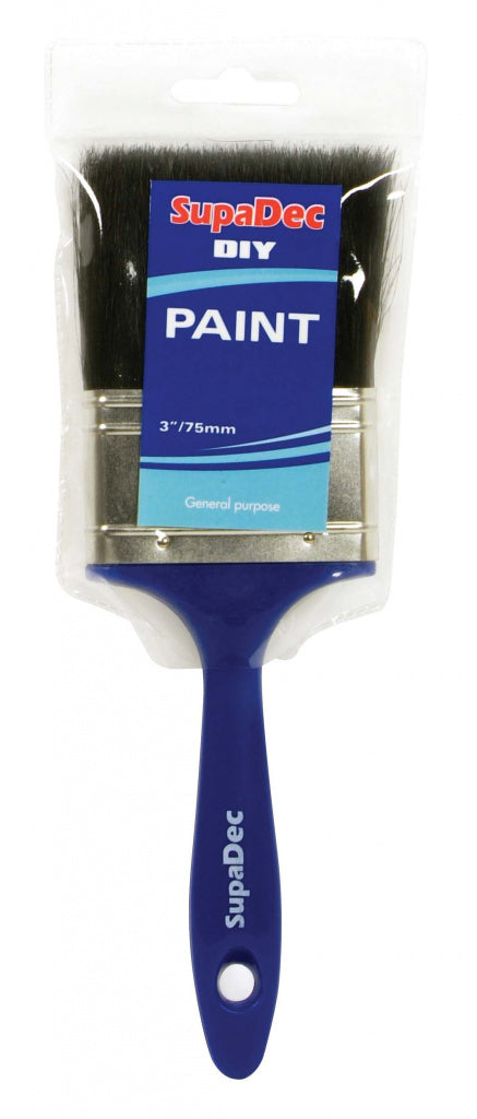 SupaDec Pinceau à peinture DIY 3" / 75 mm