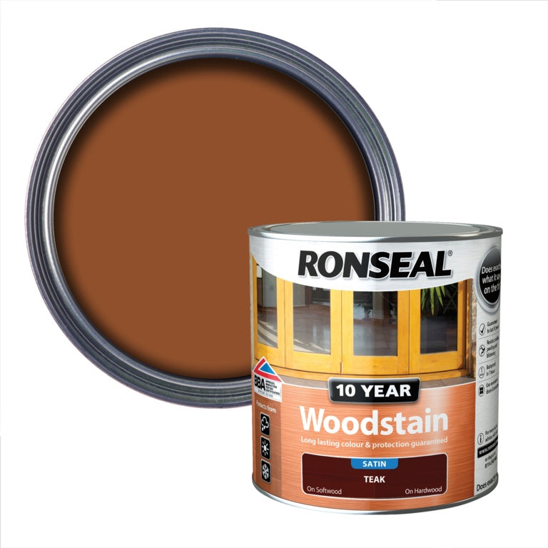 Ronseal 10 Year Woodstain Satin 2.5L