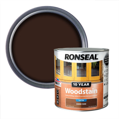 Ronseal 10 Year Woodstain Satin 2.5L