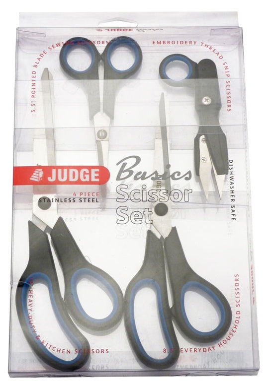 Judge Essentials Scissors Set 4