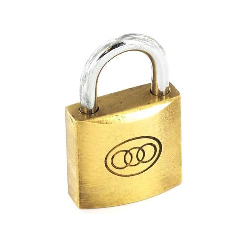 Securit Tricircle Brass Padlock