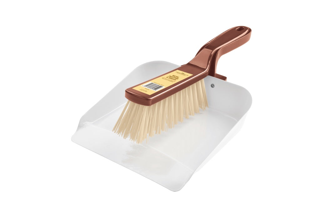 Groundsman Metal Dustpan And Brush Set