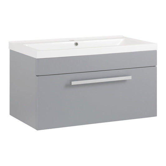 SP Avalon Grey Wall Hung Drawer Basin Unit