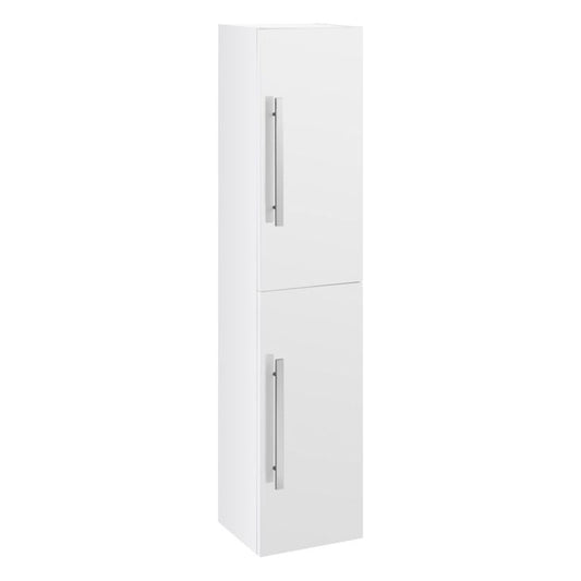 SP Avalon White Wall Hung Tall Storage Unit