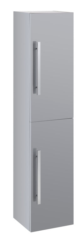 SP Avalon Grey Wall Hung Tall Storage Unit