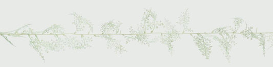 Premier Maidenhair Fern Garland Glitter White