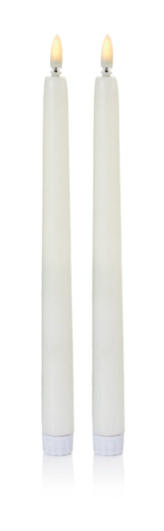 Premier Taper Candles With Flickerbright Flame