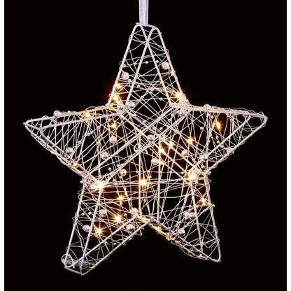 Premier Wire Star With 20 LEDs