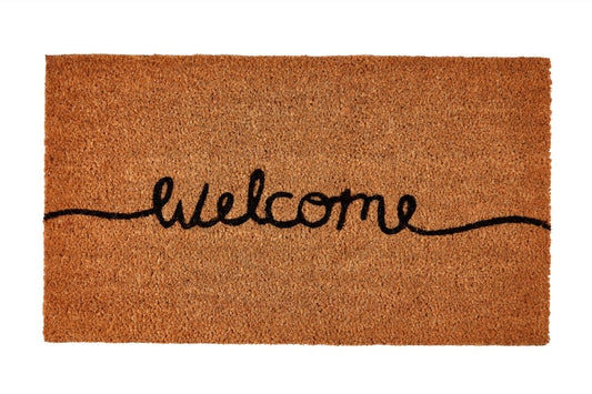 Groundsman Welcome Natural Coco Doormat