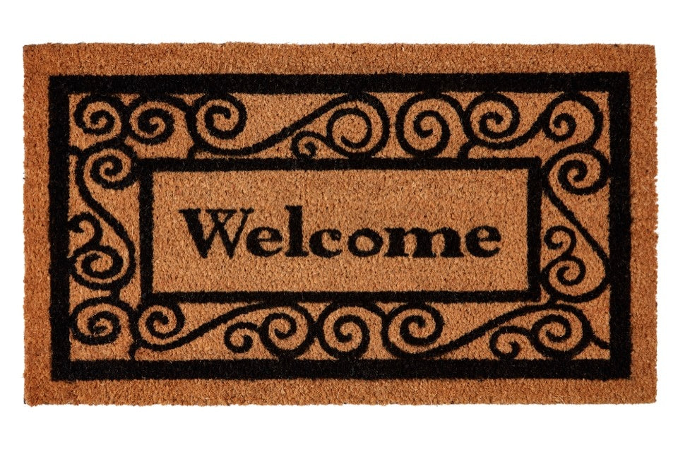 Groundsman Welcome Grey Coco Doormat