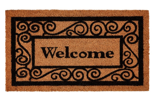 Groundsman Welcome Grey Coco Doormat