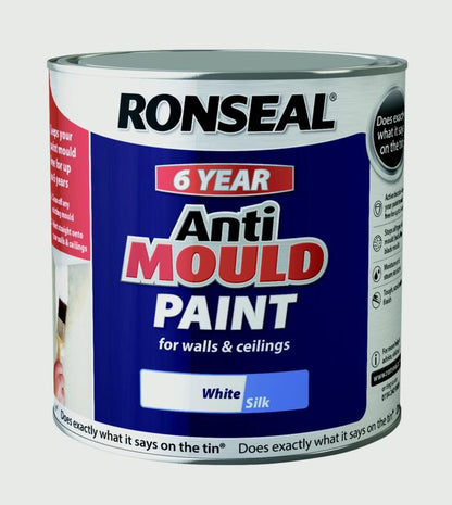 Peinture anti-moisissure Ronseal 6 ans 2,5 L