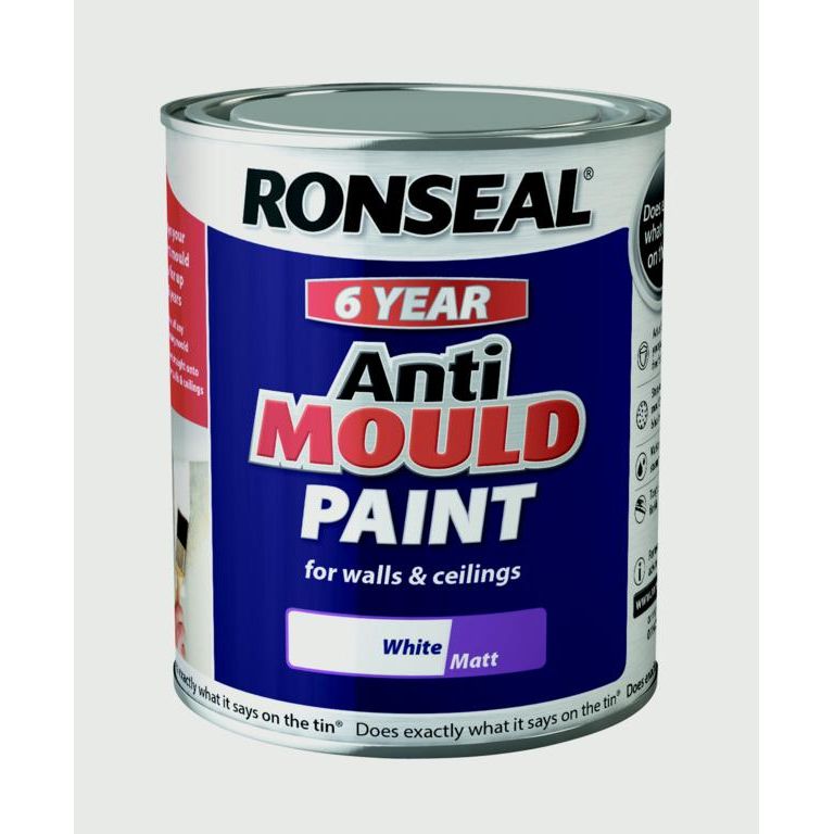 Peinture anti-moisissure Ronseal 6 ans 750 ml