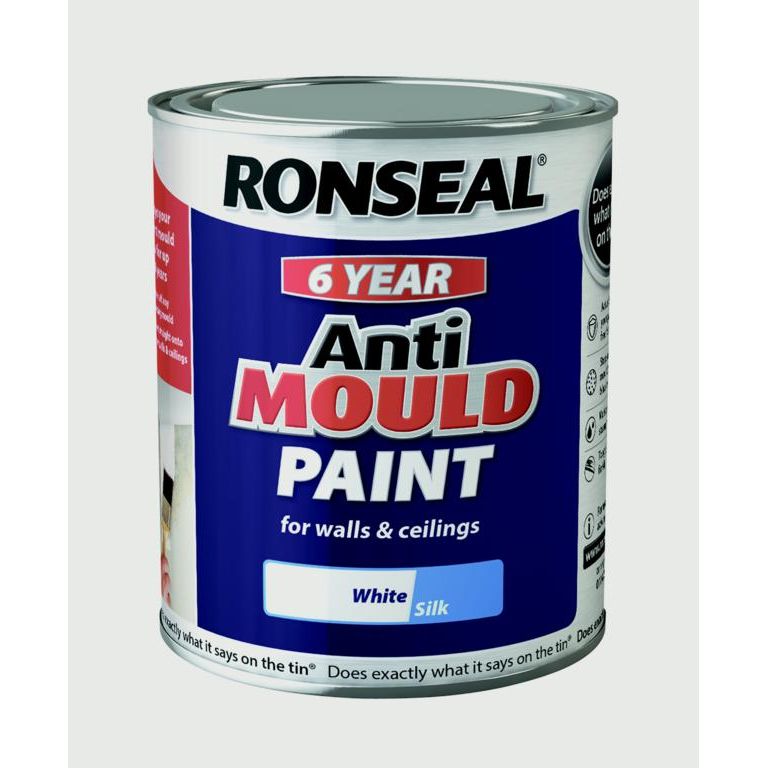Ronseal 6 Year Anti Mould Paint 750ml