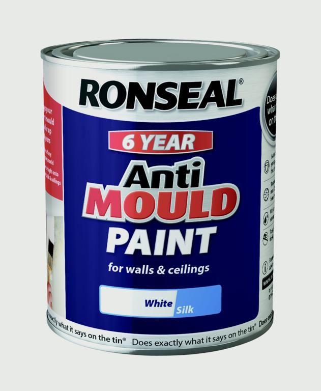 Ronseal 6 Year Anti Mould Paint 750ml