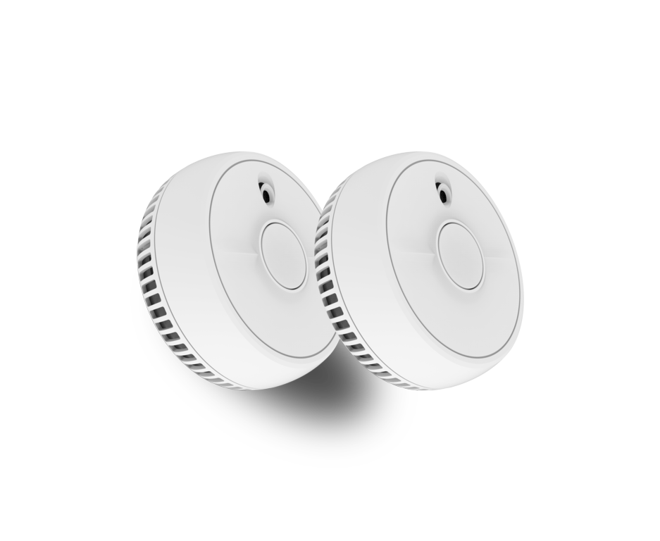 Fire Angel Smoke Alarm With 1 Year Battery Twin Pack
