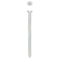 Rawlplug Frame Screw Csk Zinc Plated Pack 20