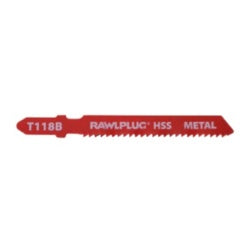 Rawlplug Jigsaw Blades For Metal Very Fine Pack 5