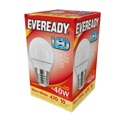 Eveready LED Golf 6w 470lm Blanco Cálido 3000k E27