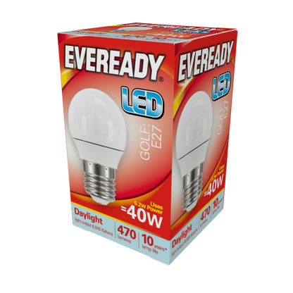 Eveready LED Golf 6w 470lm Blanco Cálido 3000k E27