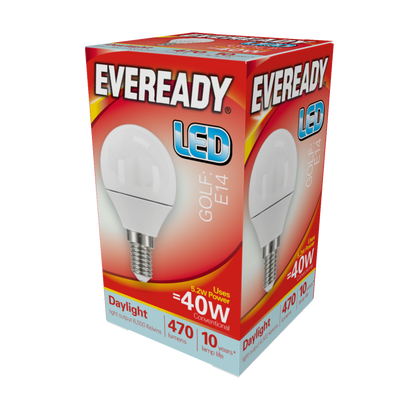 Eveready LED Golf 6w 470lm Blanco Cálido 3000k E27