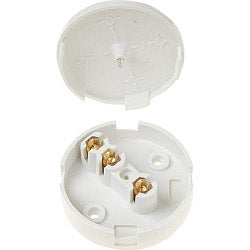 Securlec 3 Terminal Junction Box White