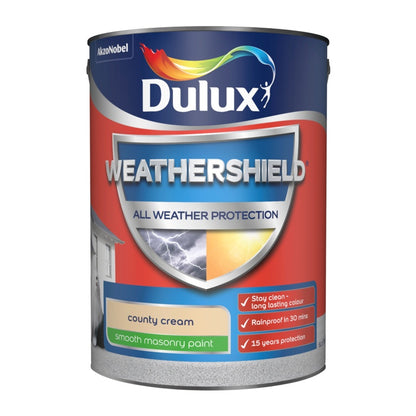 Peinture Pour Maçonnerie Lisse Dulux Weathershield 5L