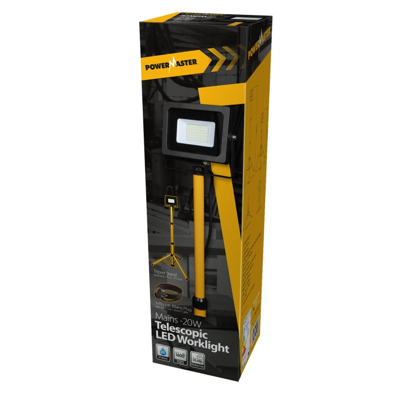 Powermaster LED Tripod Worklight IP65