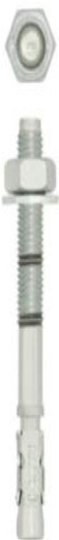 Rawlplug Zinc Plated Throughbolt Option 7