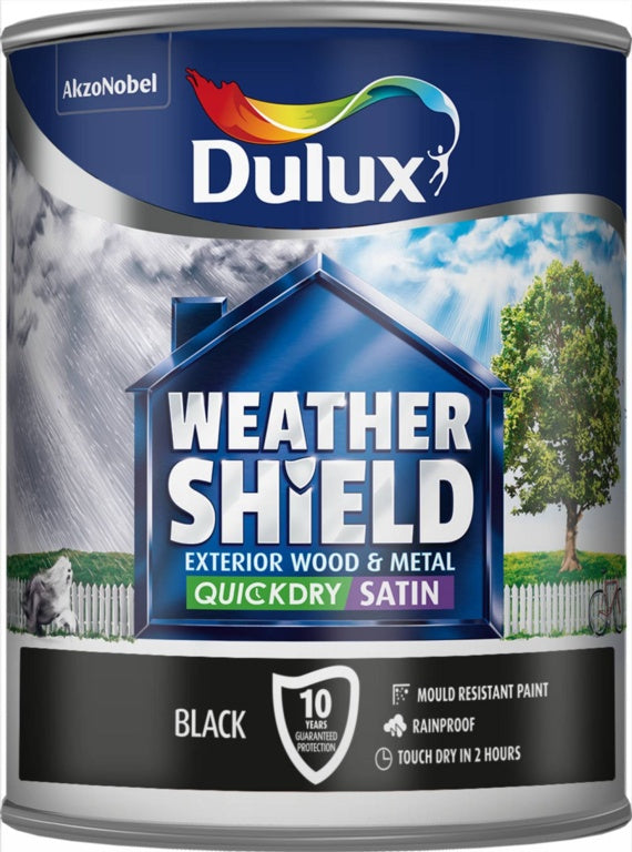 Dulux Weathershield Quick Dry Satin 750ml