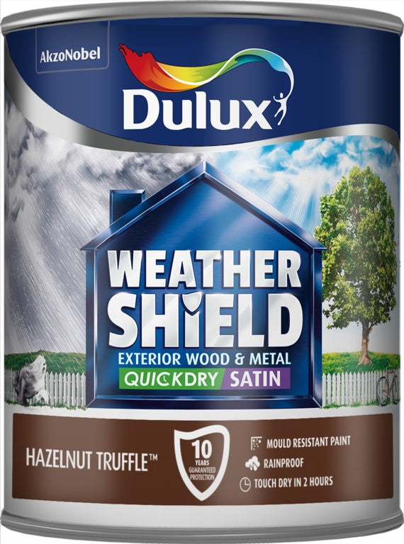 Dulux Weathershield Quick Dry Satin 750ml